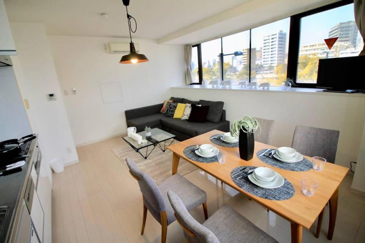 Appartement Luxes - 10 Min Hiroshima Station & 2Br Up To 10P Extérieur photo
